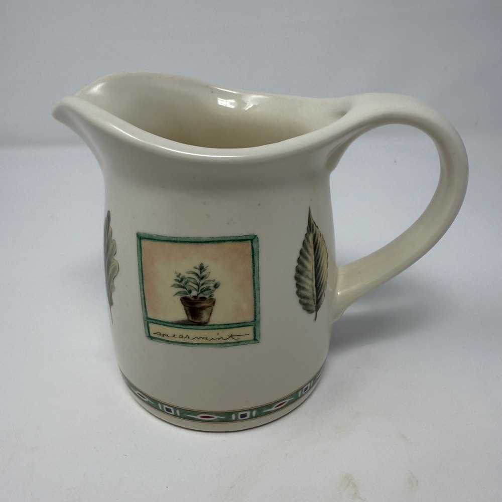 Pfaltzgraff NATUREWOOD Stoneware Creamer Sauce Pitcher 5" Retired LOVELY